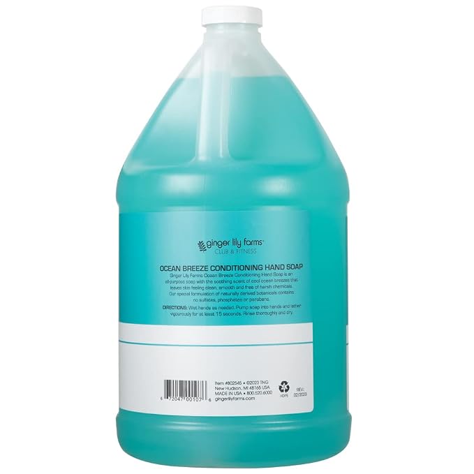 Ginger Lily Farms Club & Fitness Conditioning Liquid Hand Soap Refill, 100% - Image 2