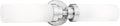 Emak Modern Brushed Nickel Bathroom Light Fixtures, 2-Light Vanity Lights by EmakLighting