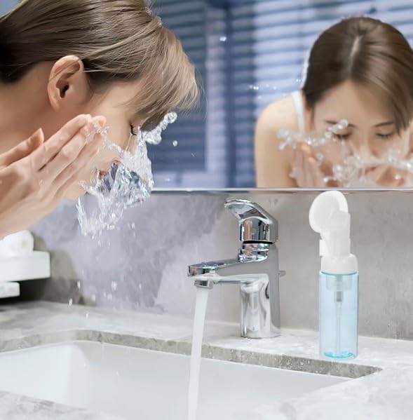 1Pc Transparent 200ml Empty Plastic Foam Dispenser Bottle Refillable Foaming - Image 5
