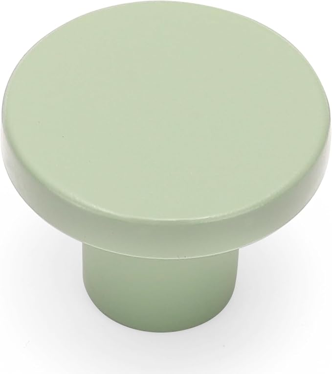 Ravinte 30 Pack Cabinet Knobs Light Green Kitchen Cabinet Knobs Round Dresser by Ravinte