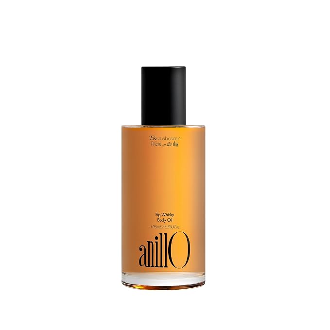 Fig Whisky Hydrating Body Oil – Fast-Absorbing & Non-Greasy Moisturizer by ANILLO