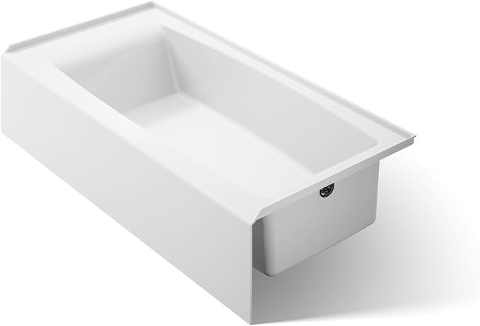 KOHLER K-26109-RA-0 Entity 60-Inch x 30-Inch Alcove Bath by Kohler