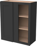 Solid Hardwood Wall Blind Corner Cabinets, Adjustable Shelves, Soft-Close Doors by HCIOANHomecabinetseries