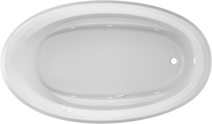 Jacuzzi SIGNATURE Acrylic Drop-In Bathtub, Heated Jet Massage Tub, Slip - Image 8