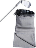Club Scrub Towel Pro, Golf Club and Ball Cleaning Pouch by ClubScrub
