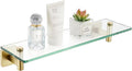 KOKOSIRI Wall Shelves Floating Shelf 16'' Stainless Steel Bathroom Hardware by KOKOSIRI