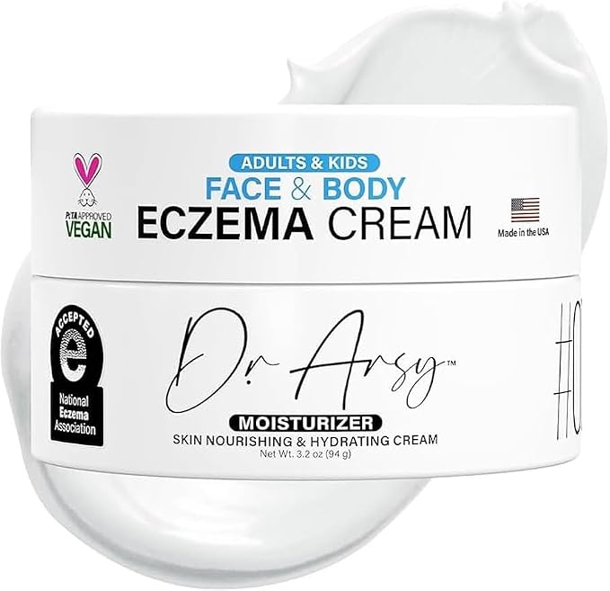 Eczema Cream for Adults & Kids – Hypoallergenic Barrier Repair Moisturizer by DRARSY