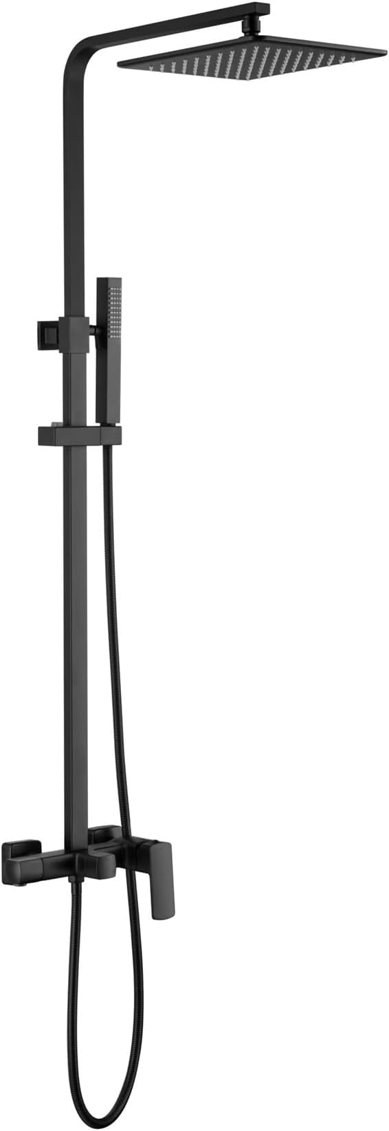Exposed Shower System with Rain Shower and Handheld Sprayer, Outdoor Shower - Image 8