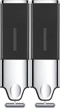 2-in-1 Quadrate Dispensers for The Shower, Shower soap Dispenser, Conditioner by EHORIA