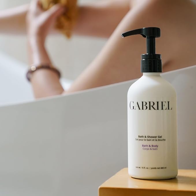 Gabriel Skincare Bath & Shower Gel, Paraben Free, Cruelty-free, Non GMO - Image 2