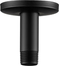 OFFO Shower Arm with Flange, 3 in Ceiling Mount Replacement Rain Shower Head by OFFO