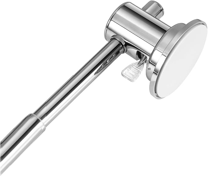 JiePai Extendable 17-28 inch Suction Cup Towel Bar, Bath Shower Towel Holder - Image 4