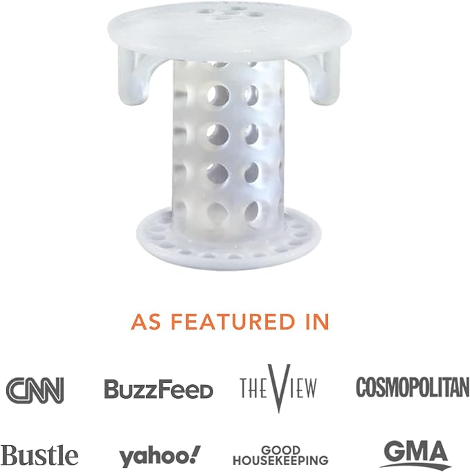 SinkShroom SSCLE988 The Revolutionary Sink Drain Protector Hair - Image 6