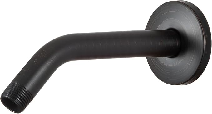 OFFO Shower Arm with Flange, 10 in Oil Rubbed Bronze Wall Mount Replacement by OFFO