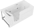 ANZZI Wide Opening Door Left Drain Step-In Walk-In Whirlpool Tub by ANZZI