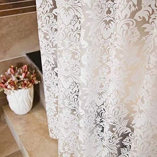Clawfoot Tub Shower Curtain Liner 180x70 Inch Shower Curtain Warp Around Extra - Image 5