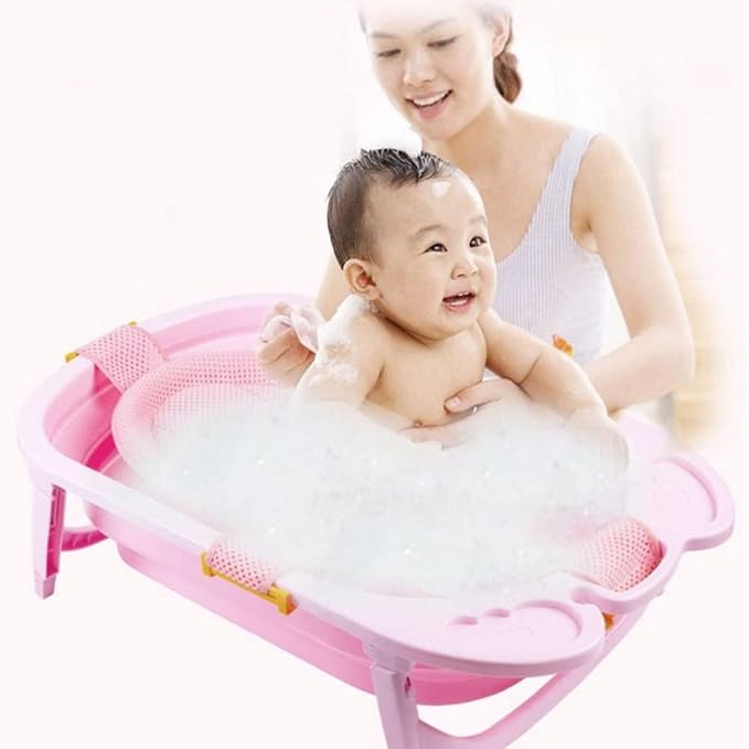 Baby Bath Seat Support Net Bathtub Shower Mesh Non Slip Adjustable - Image 5