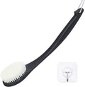 Exfoliating Shower Brush Bath Body Brush, Never Mold 15" Back Brush Long Handle by VANZAVANZU