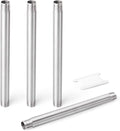TAISHER 4PCS Stainless Steel Pipe Fittings, 1/4" NPT x 1/4" NPT Male Threaded by TAISHER