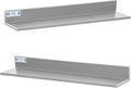 Hally Stainless Steel Wall Shelf 8.6 x 30 Inches 58 lb, NSF Commercial Heavy by HallySinksTablesH