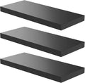 Floating Shelf, 30 in W x 12.75 in D x 2 in H Wooden Floating Wall Shelf by Home