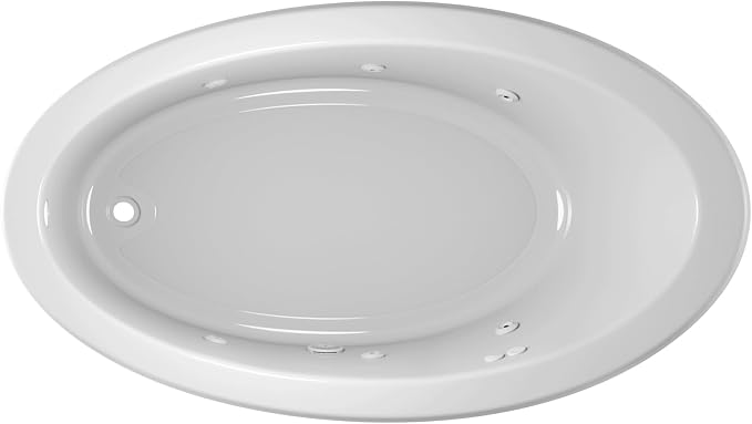 Jacuzzi SIGNATURE Acrylic Drop-In Bathtub, Heated Jet Massage Tub, Slip - Image 8