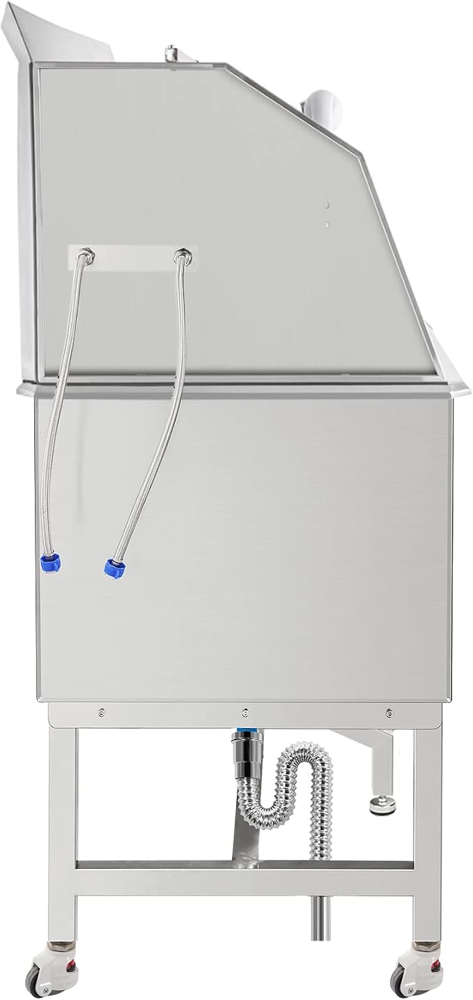 VEVOR Dog Grooming Tub, 304 Stainless Steel Pet Grooming Tub Rated 661LBS Load - Image 10