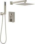 Lava Odoro Modern 2-Setting Square Shower System by LavaOdoro