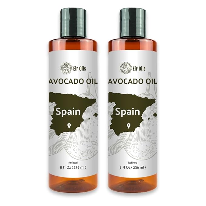 Avocado Oil - Direct from EIR Oils Farm in Spain - 100% Pure Carrier Oil by NaturePackaged