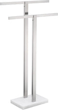 KOKOSIRI Bathroom Towel Racks 2-Tier Standing Towel Bars by KOKOSIRI
