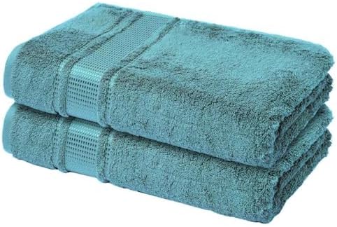 Melissa Linen 2-Piece Turkish Cotton Face & Hand Towels Set, 20 in x 35 in by MelissaLinen