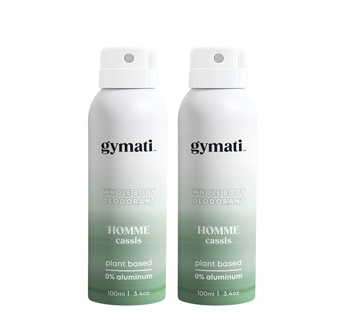 Gymati Fitness Body Deodorant Spray Aluminum Free by Gymati