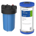 Pentair Pentek Big Blue Filter Housing and Sediment Water Filter Bundle | R50-BB by PENTAIRPENTEK