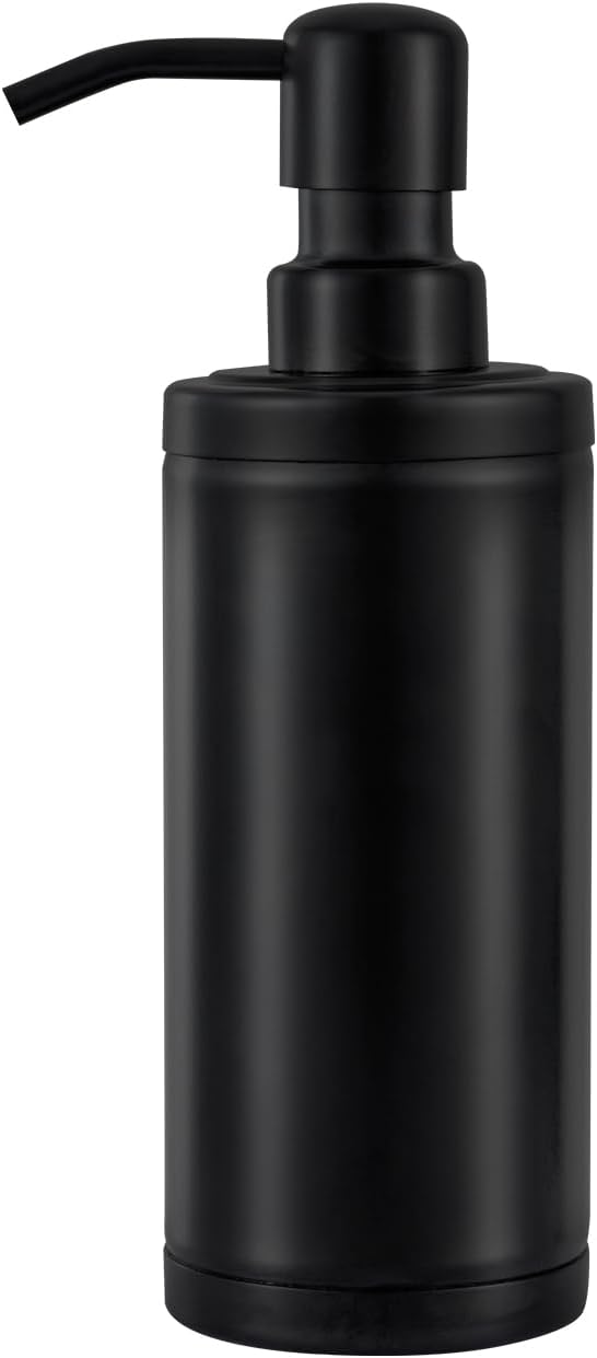 GAPPO Matte Black Soap Dispenser Stainless Steel Metal Pump Hand Lotion Bottle by GAPPO