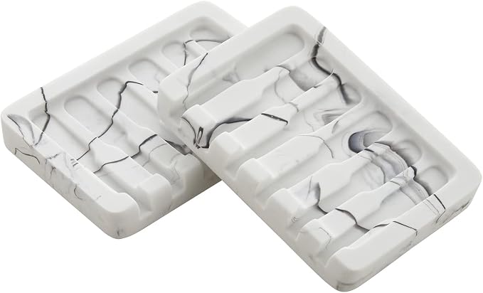 2PCS Self Draining Soap Dish - Image 8