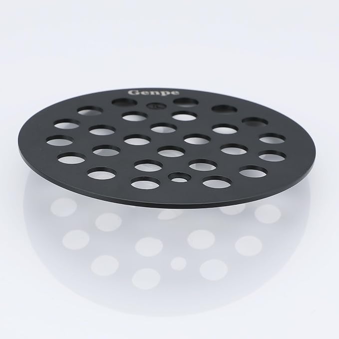 Round 4.25 Inch Screw-in Shower Drainer Cover Replacement 304 Stainless Steel - Image 4