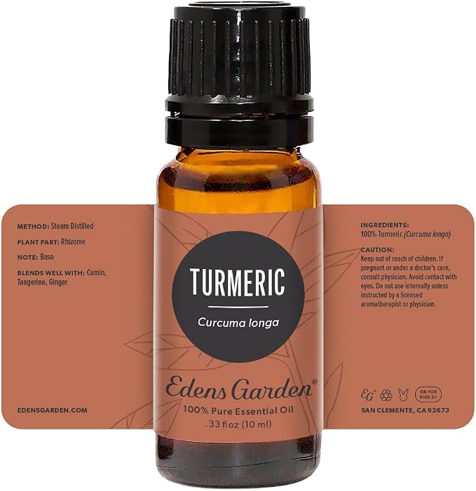 Edens Garden Turmeric Essential Oil- 100% Pure Premium Grade, Therapeutic - Image 8
