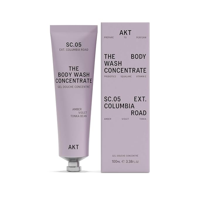 AKT The Body Wash Concentrate 3.4 Fl Oz, Natural Shower Gel by Akt