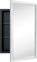 TEHOME Chrome Recessed Bathroom Medicine Cabinet by TEHOME