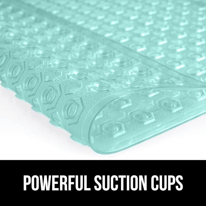 GORILLA GRIP Patented Bath Tub Shower Mat, Machine Washable Bathtub Floor Liner - Image 3