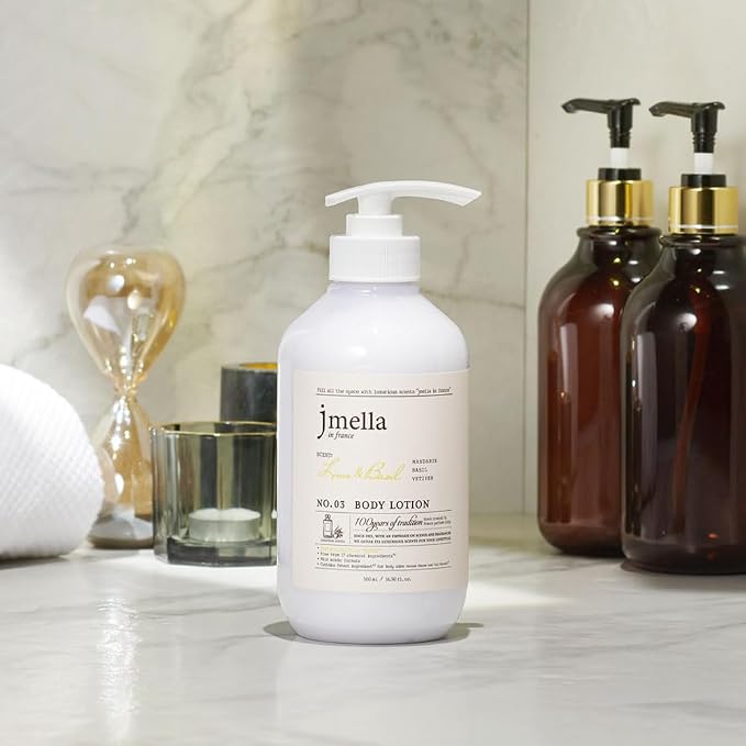 jmella in france Lime and Basil Body Lotion -luxury fragrance Made by French - Image 3