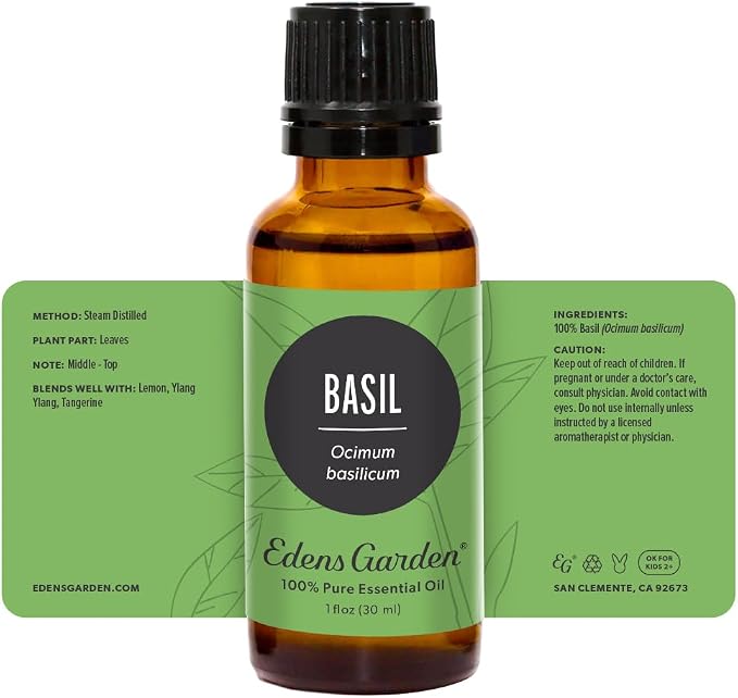 Edens Garden Basil Essential Oil- 100% Pure Premium Grade, Therapeutic - Image 9