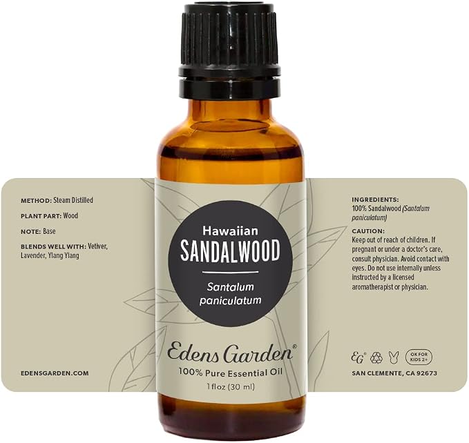 Edens Garden Sandalwood- Hawaiian Essential Oil- 100% Pure Premium Grade - Image 8