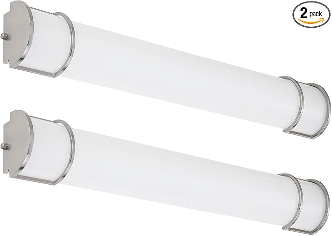 ASD LED 36" Vanity Flush Mount Light Fixture, Linear Bathroom Lighting Bar | by ASDLightingCorporation