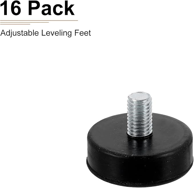 M10x15x43mm Screw on Furniture Glide Leveling Feet - Image 7