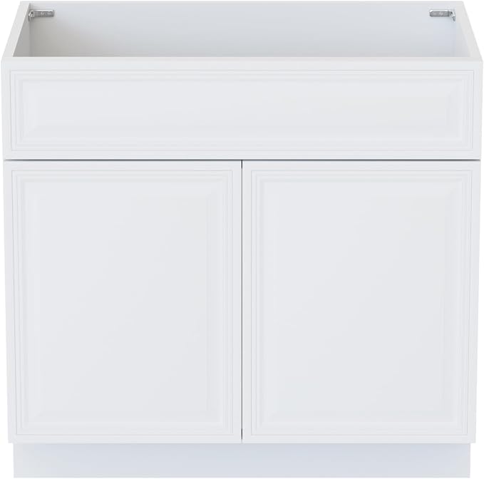 KitchenMan 36 Inch Bathroom Vanity Unassembled Bathroom Sink Cabinet and Vanity - Image 8