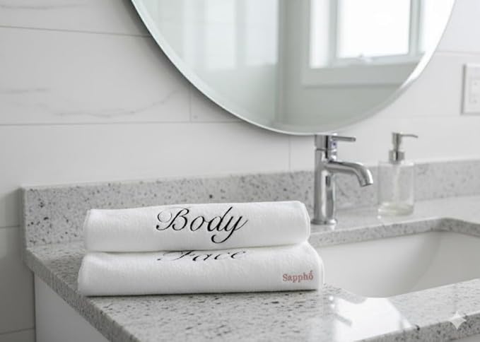 White Beautiful Comfortable Cotton Bath Towels, 137.16 cm x 68.58 cm, Face. - Image 3