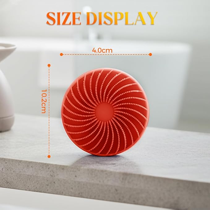 2 in 1 Silicone Body Scrubber & Scalp Scrubber, 2026 Upgrade Handheld Shower - Image 4
