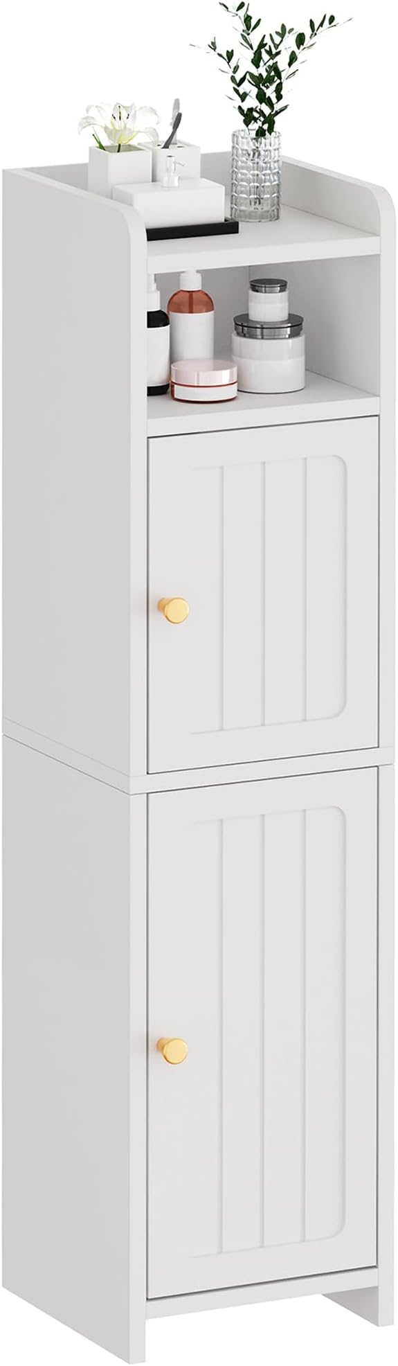 BEWISHOME Small Bathroom Cabinet, Bathroom Storage Cabinet by BEWISHOME