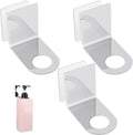 Segbeauty Stainless Soap Bottle Dispenser, 3 Pack Dia 1.1in 2.8cm Drill-Free by Segbeauty